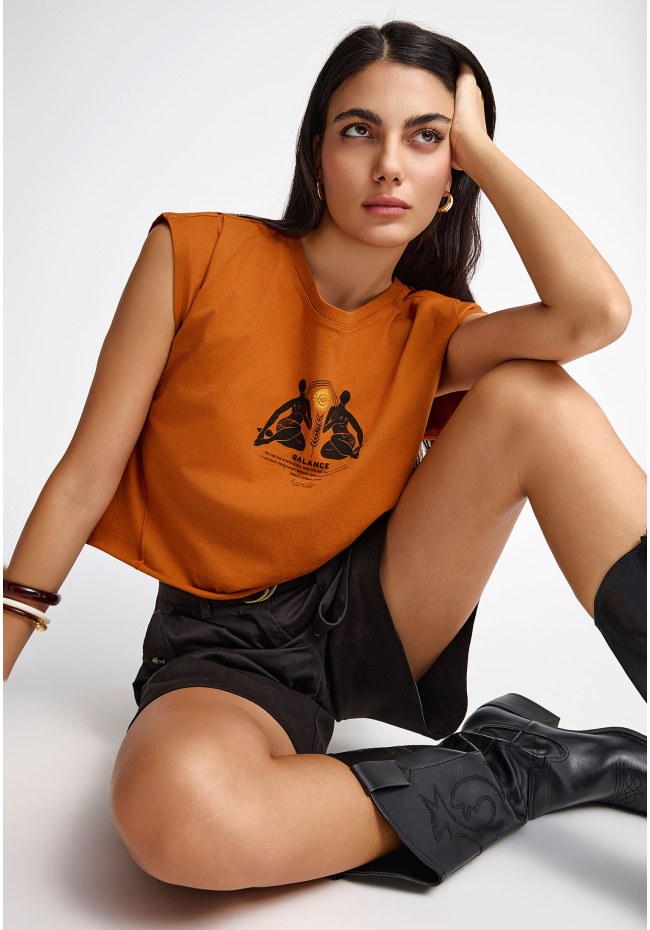 Γυναικείο t-shirt από οργανικό βαμβάκι