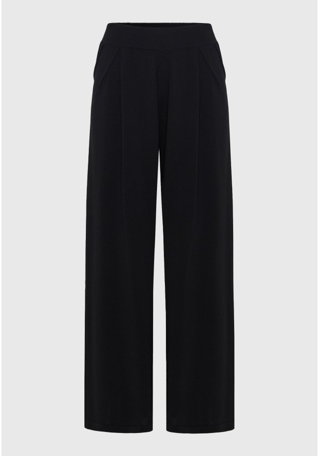 Γυναικεία wide leg παντελόνα