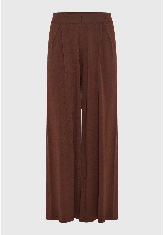 Γυναικεία wide leg παντελόνα