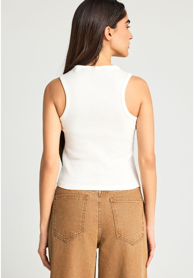 Γυναικείο tank top με κέντημα