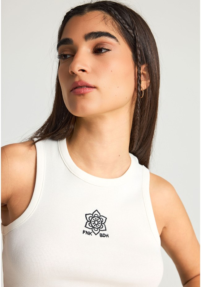 Γυναικείο tank top με κέντημα