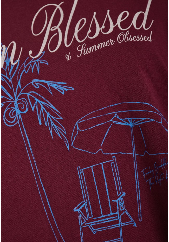 Women's cotton t-shirt with print