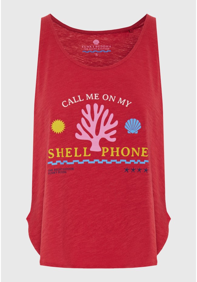 Γυναικείο tank top με τύπωμα