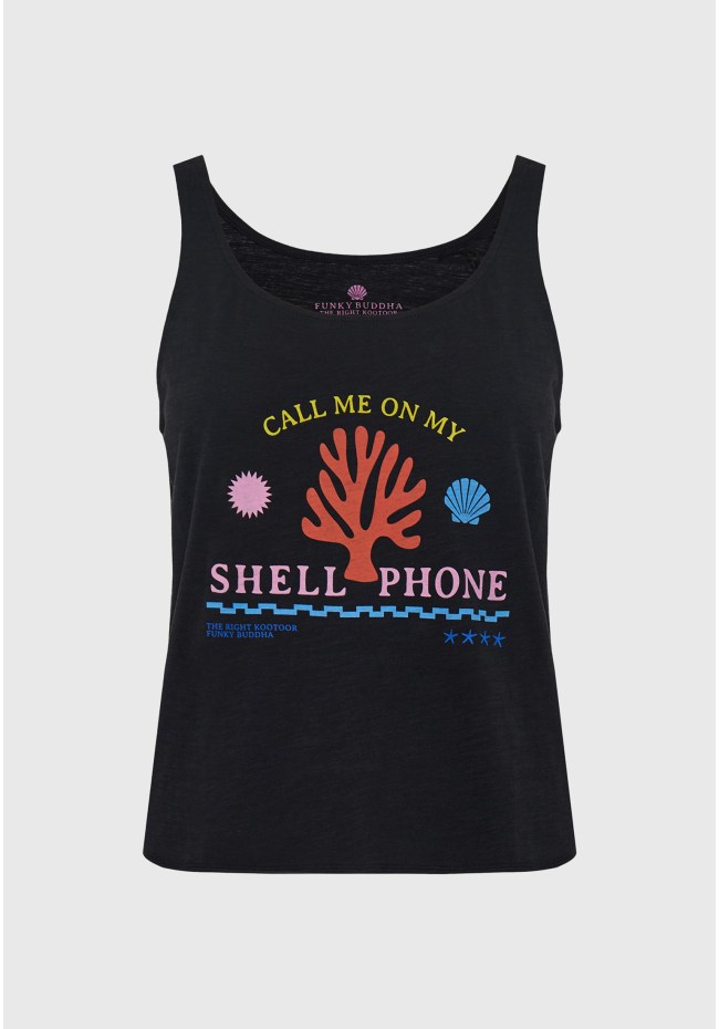 Women's printed tank top