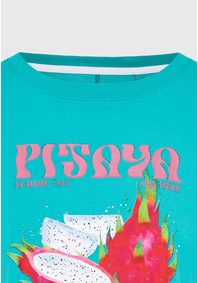 Women's sleeveless t-shirt made of organic cotton