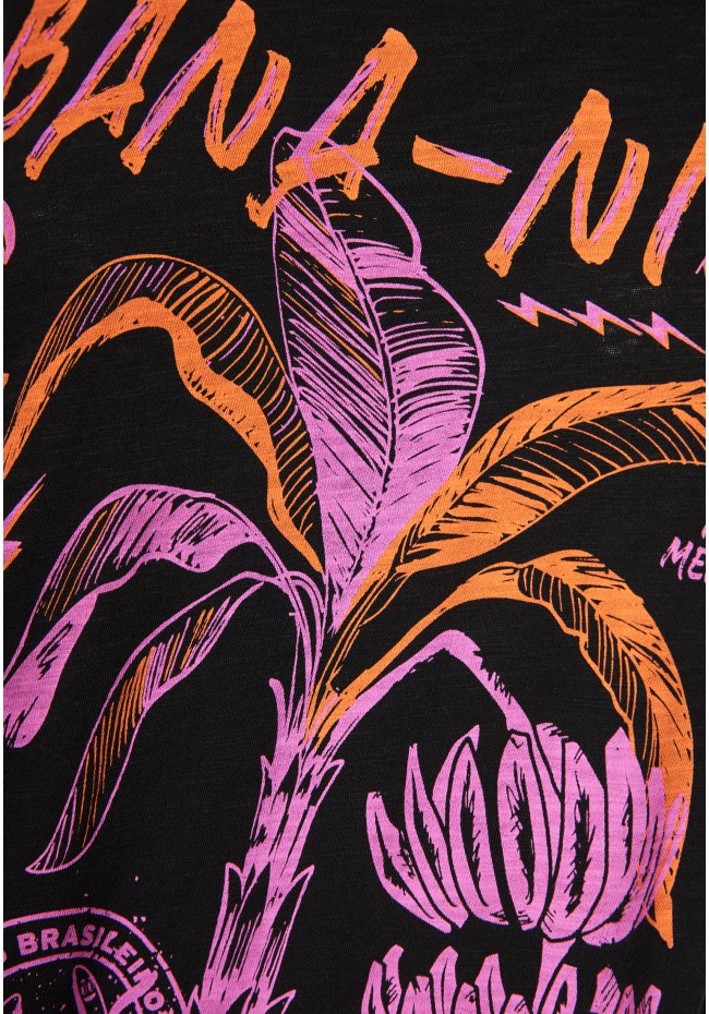 Women's sleeveless top with print