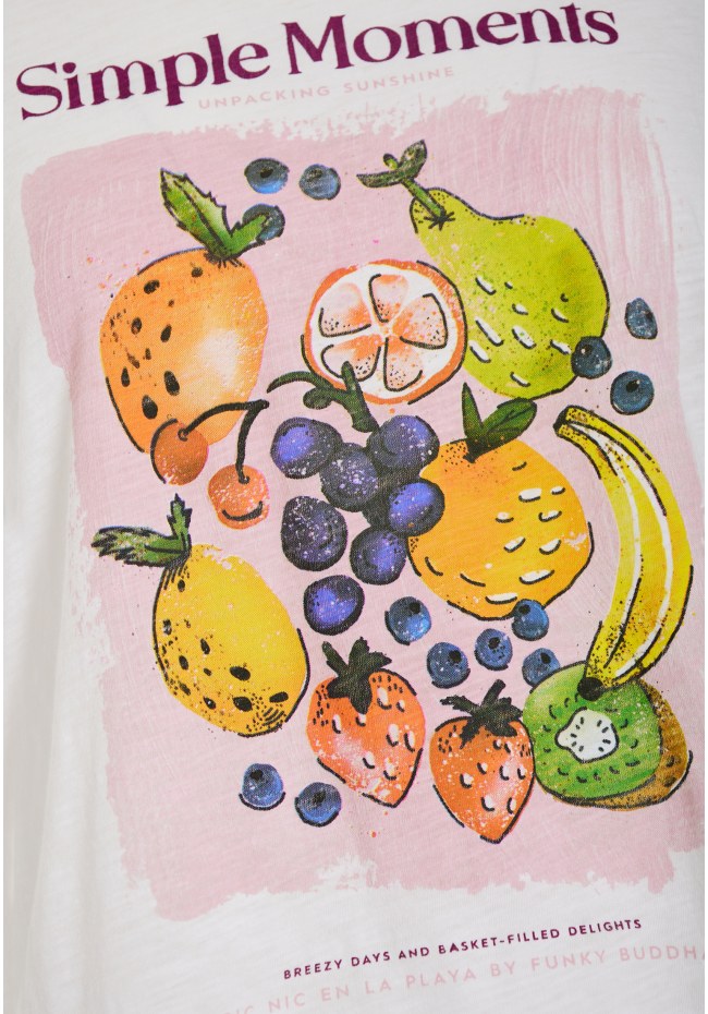 Women's cotton t-shirt with print