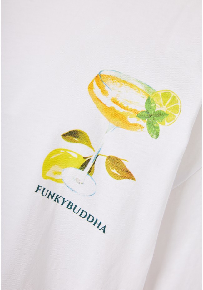 Γυναικείο βαμβακερό t-shirt με τύπωμα στην πλάτη