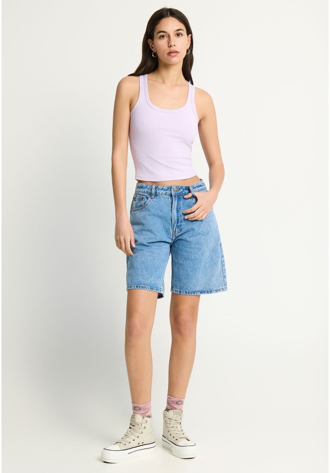 Women's denim shorts