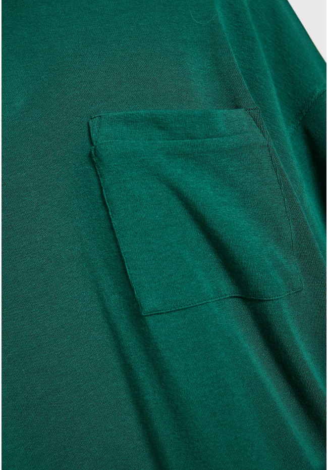 Γυναικεία oversized μπλούζα με layered μανίκι