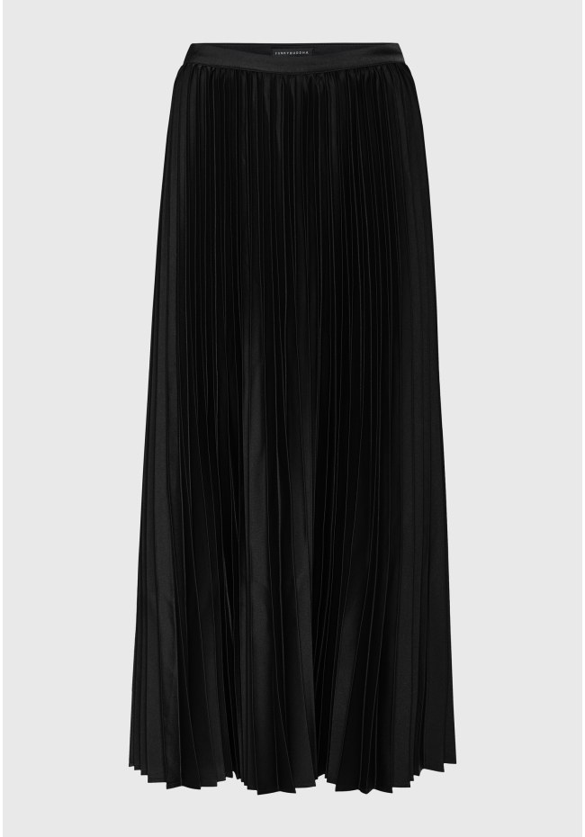 Women's midi pleated skirt