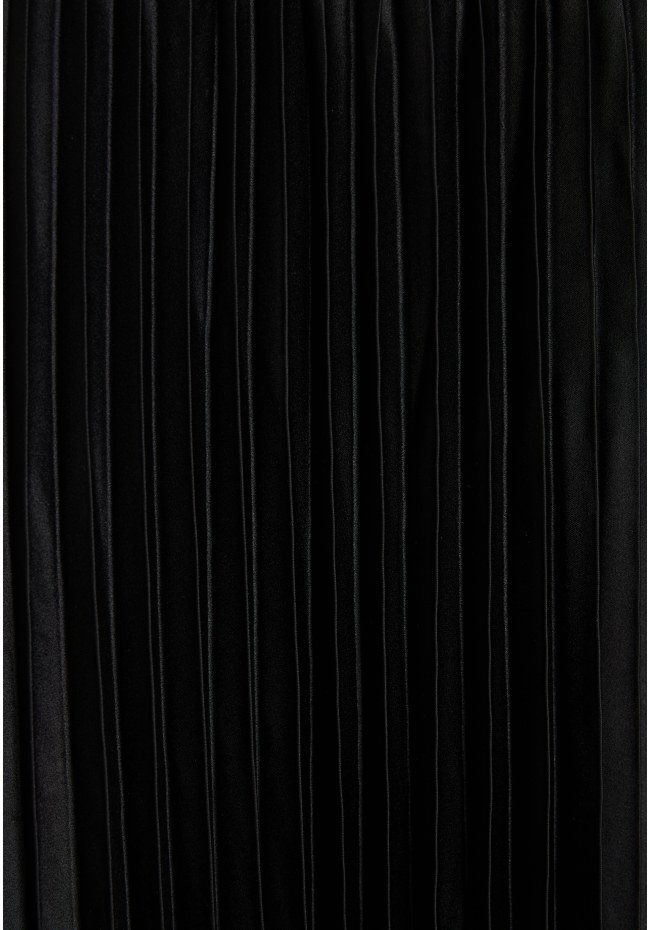 Women's midi pleated skirt