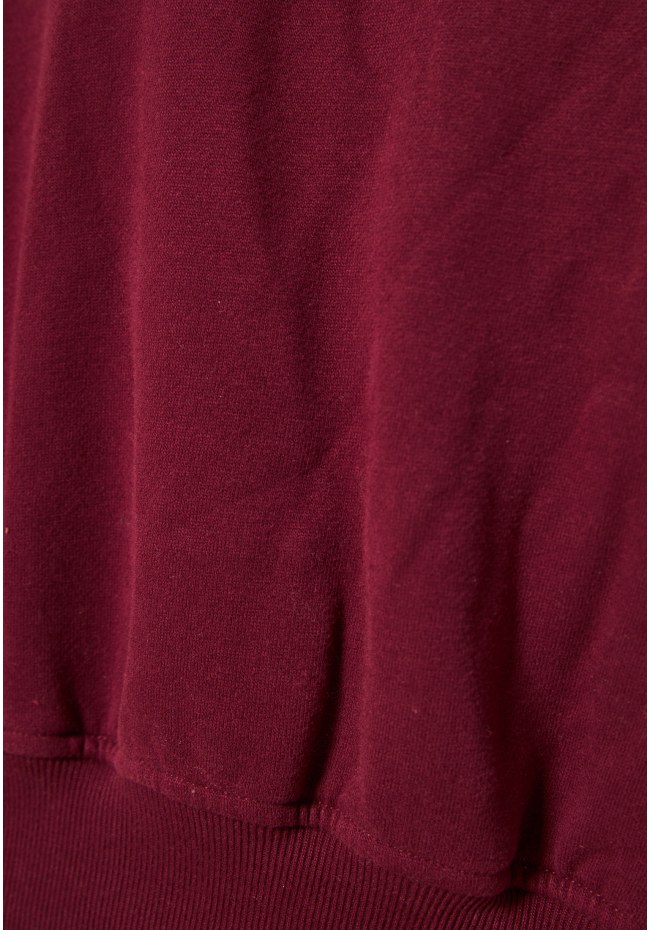 Women's loose crewneck sweatshirt with embroidered logo