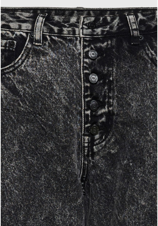 Ψηλόμεσο jean παντελόνι balloon fit