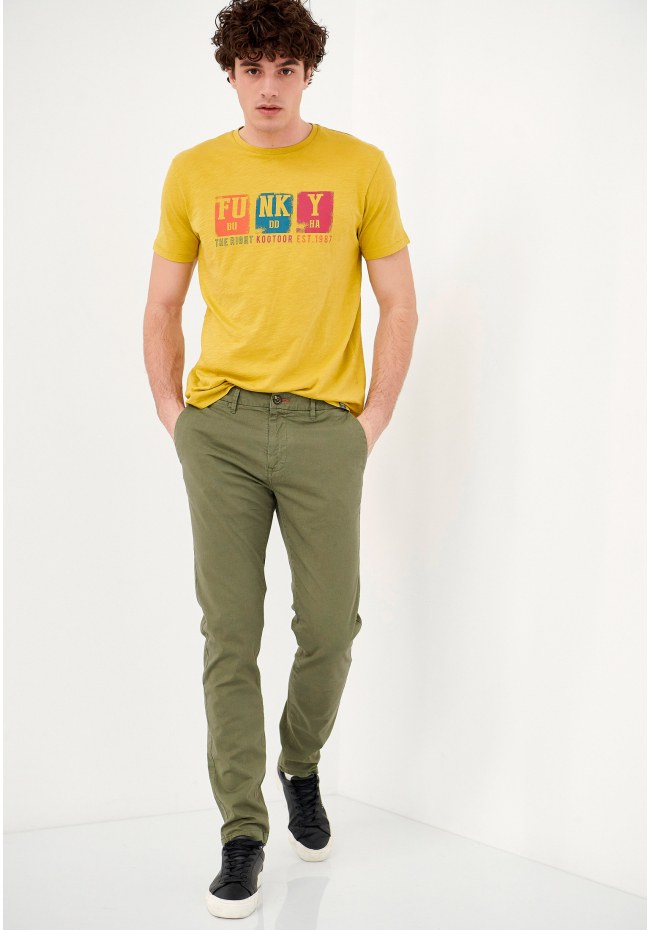 Comfort chino trousers