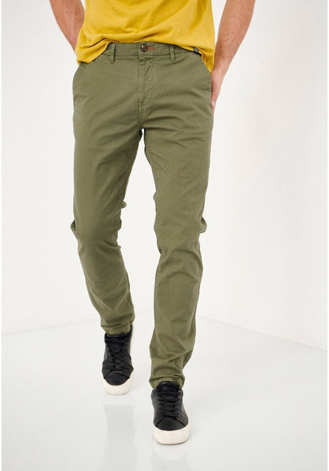 Comfort chino trousers