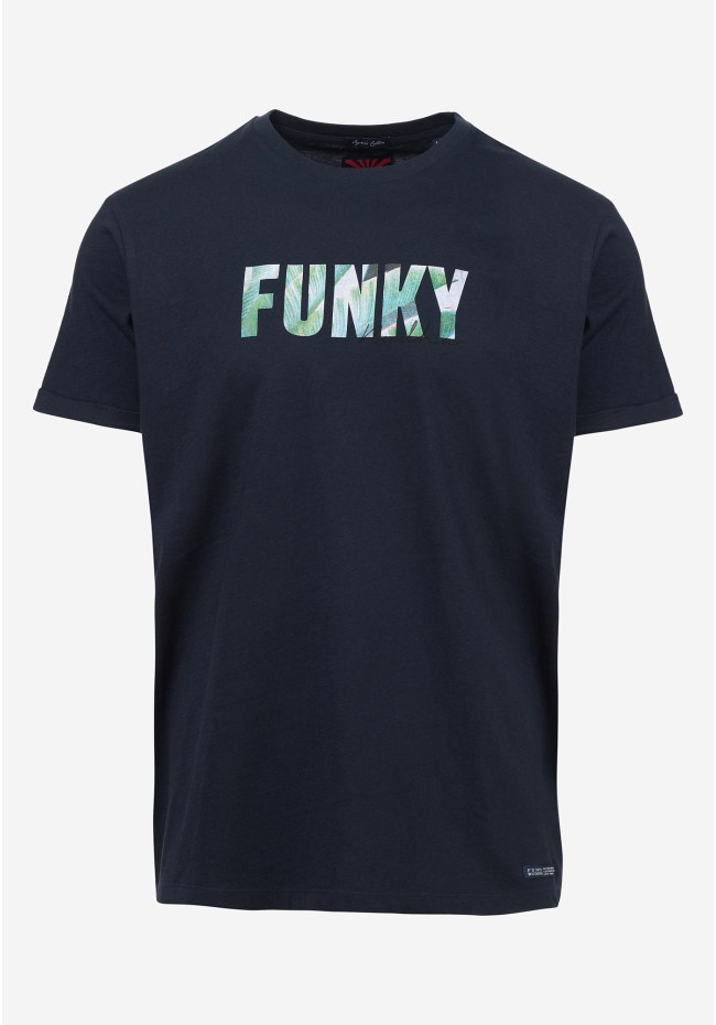 T-shirt από οργανικό βαμβάκι με τύπωμα