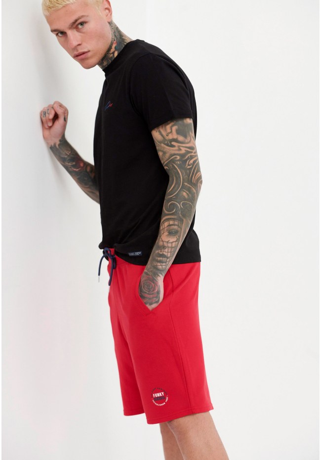 Essential jogger shorts with logo