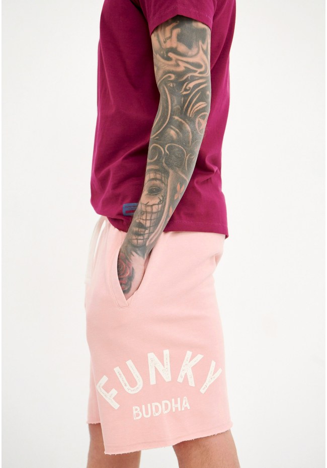 Logo printed jogger shorts