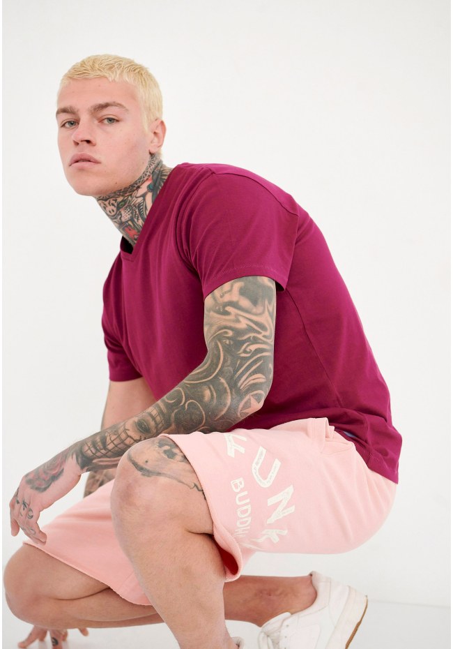 Logo printed jogger shorts