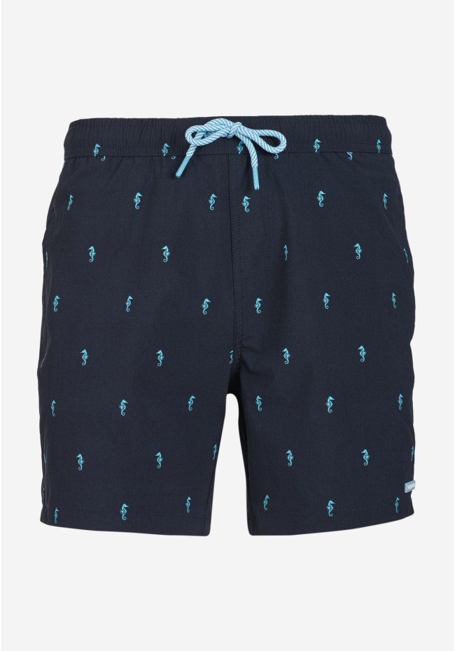 All over printed swim shorts
