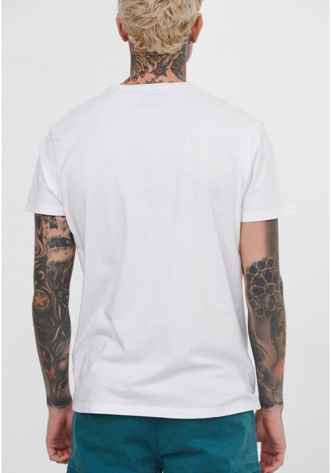 Crew neck printed t-shirt