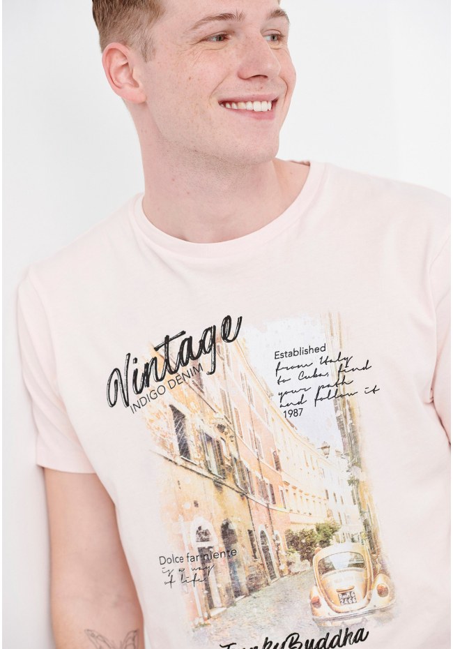T-shirt με φωτογραφικό τύπωμα