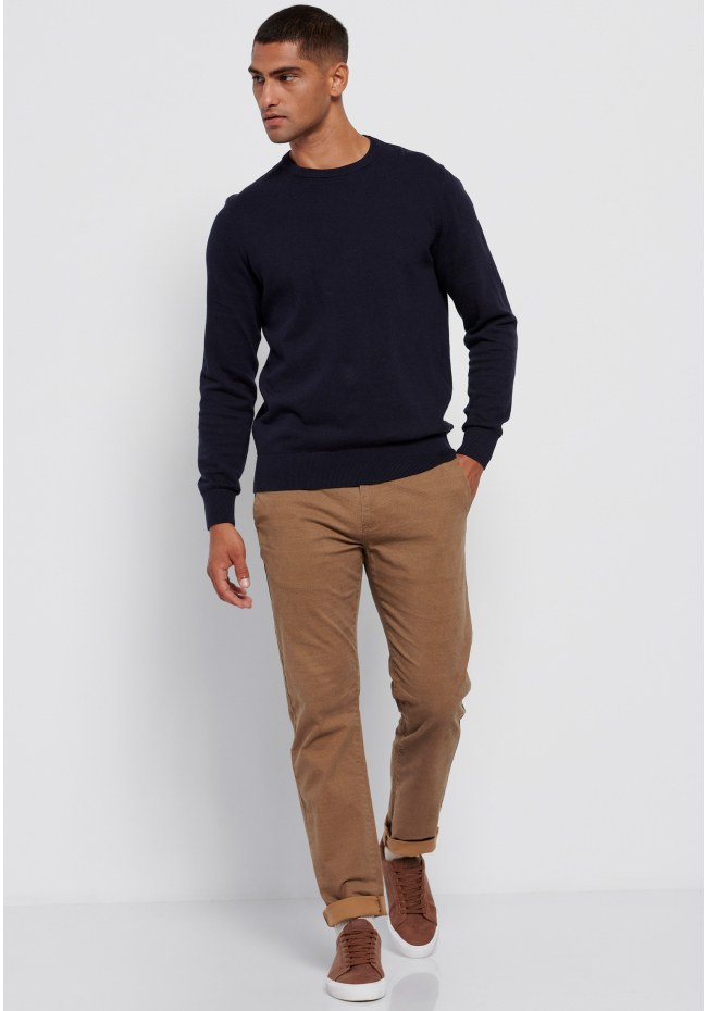 Essential crew neck sweater