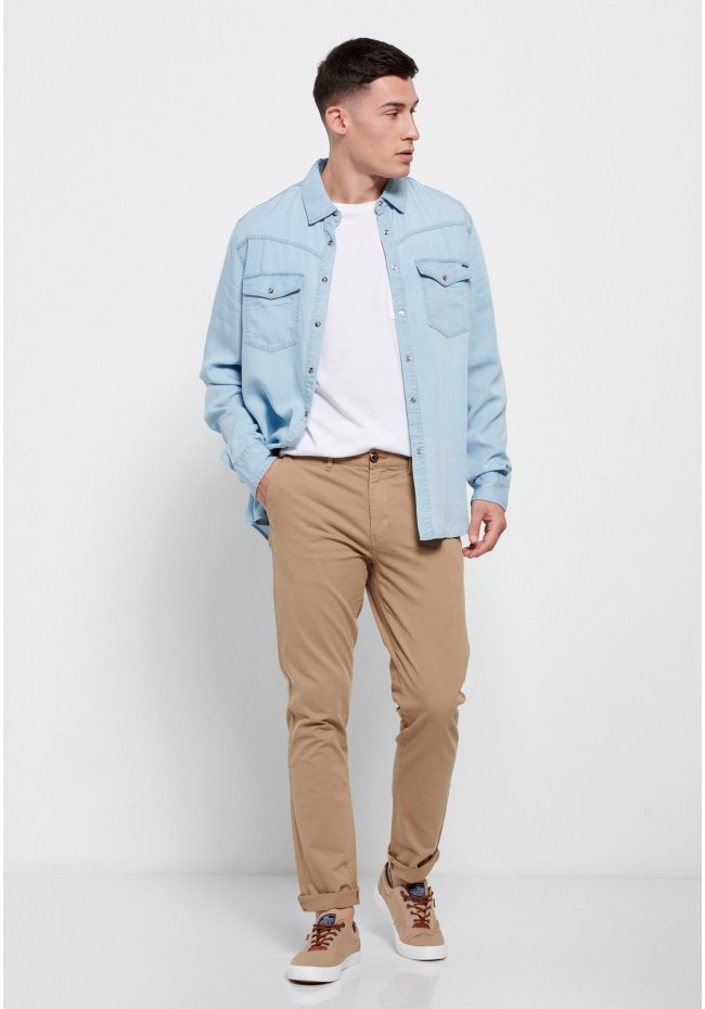 Essential comfort chino παντελόνι