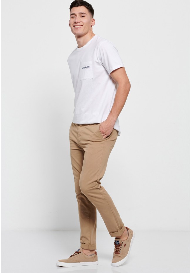 Essential comfort chino παντελόνι