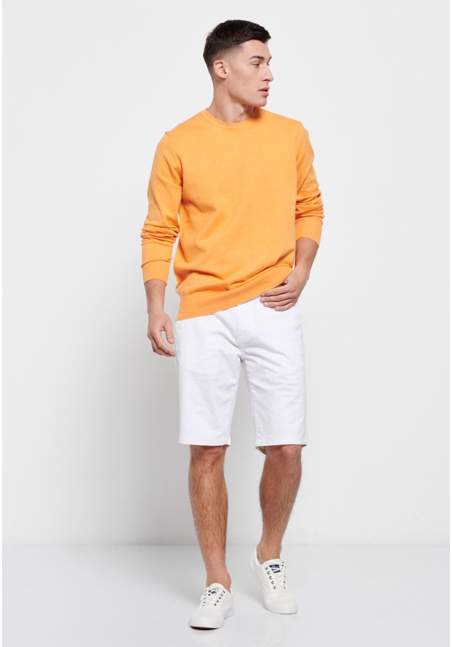 Men's lightweight crew neck sweater