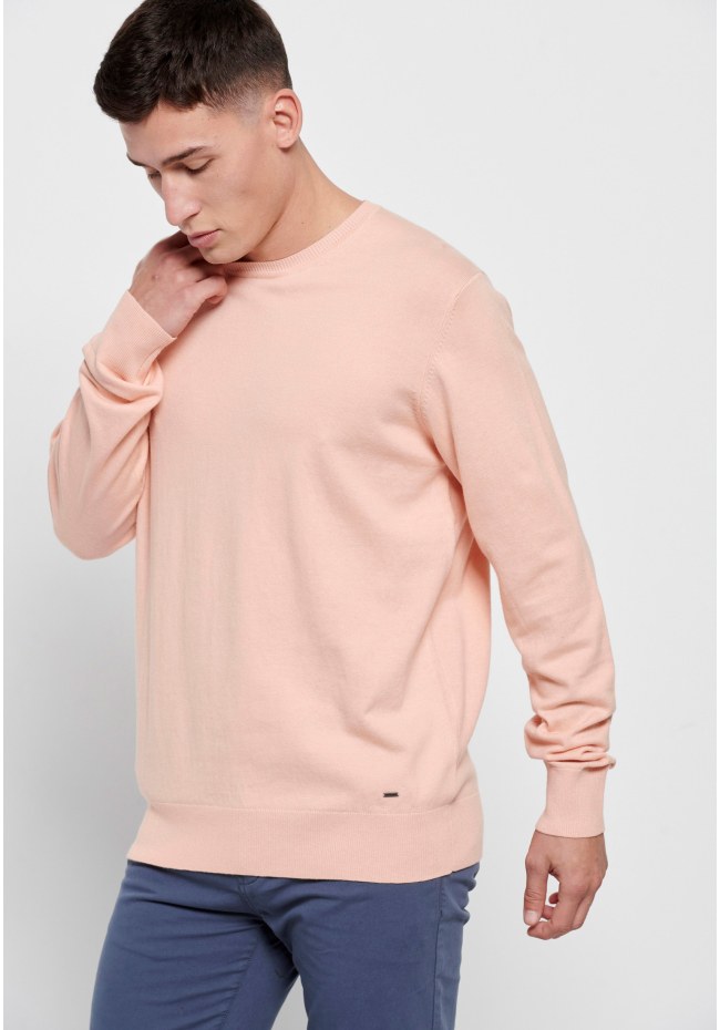 Men's lightweight crew neck sweater