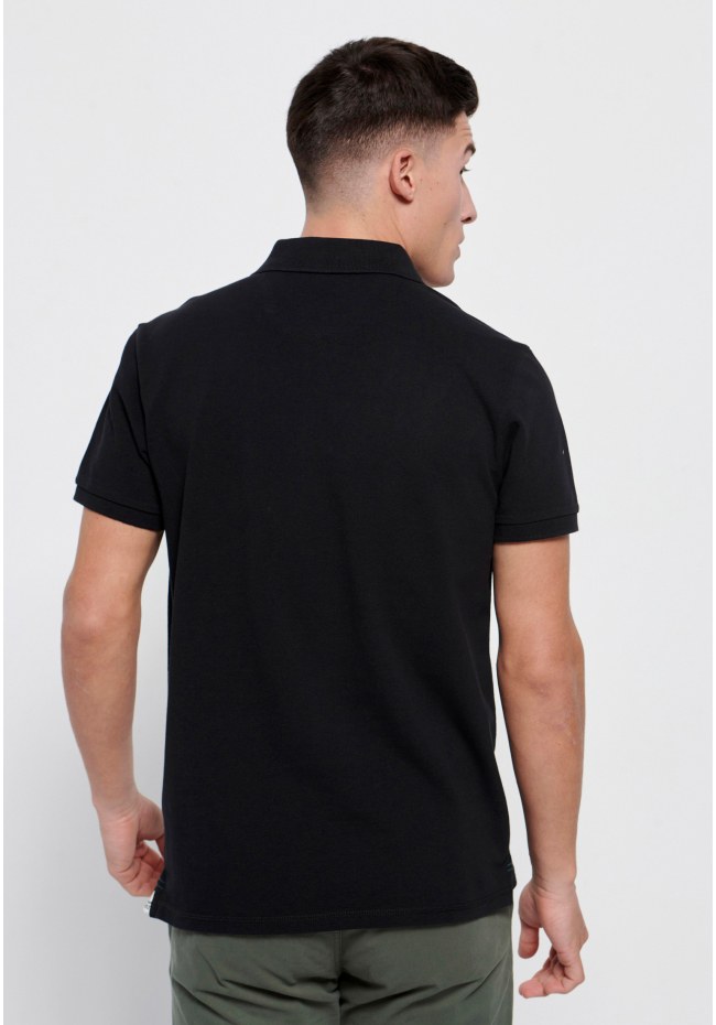 Essential pique cotton polo shirt