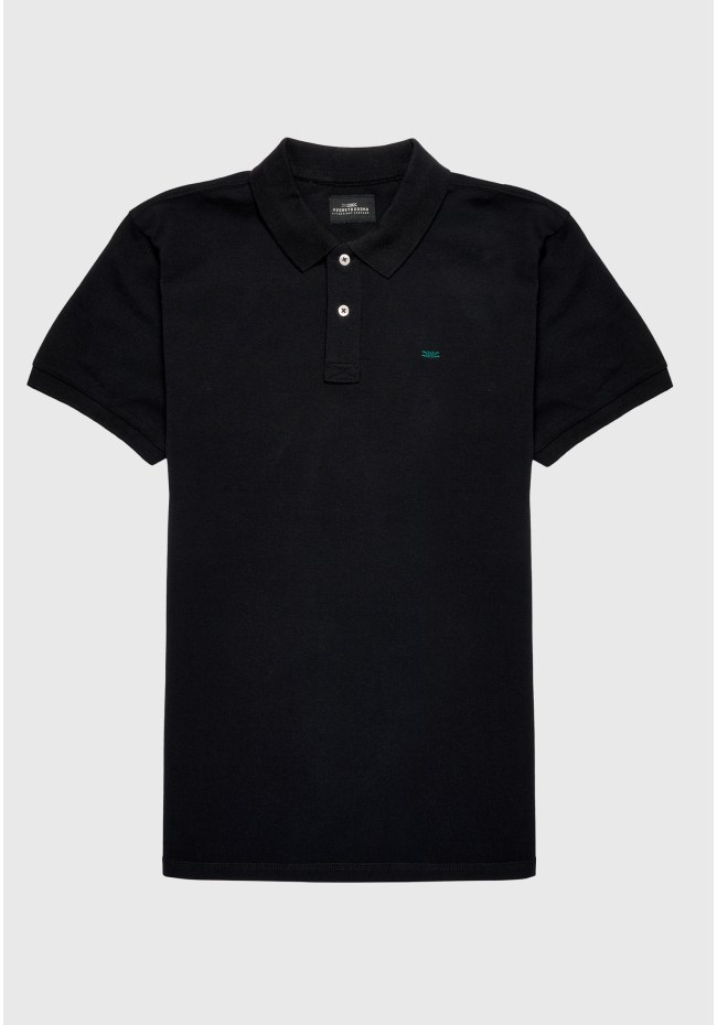 Essential pique cotton polo shirt
