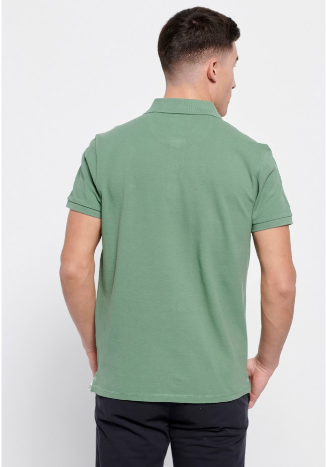 Essential pique cotton polo shirt