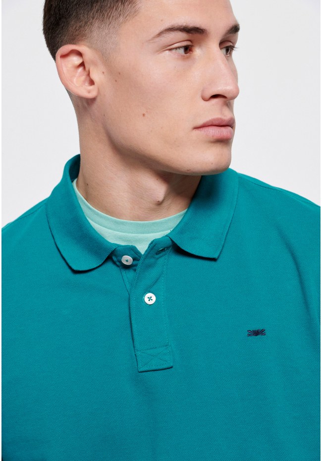 Essential pique cotton polo shirt