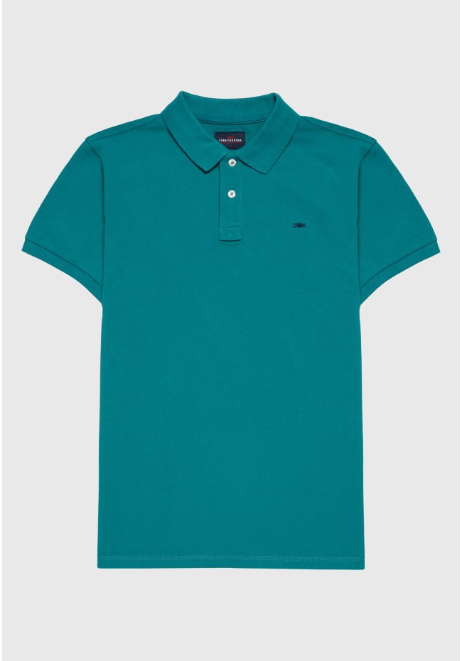 Essential pique cotton polo shirt