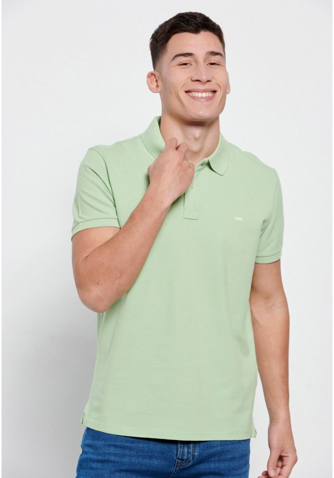Essential pique cotton polo shirt