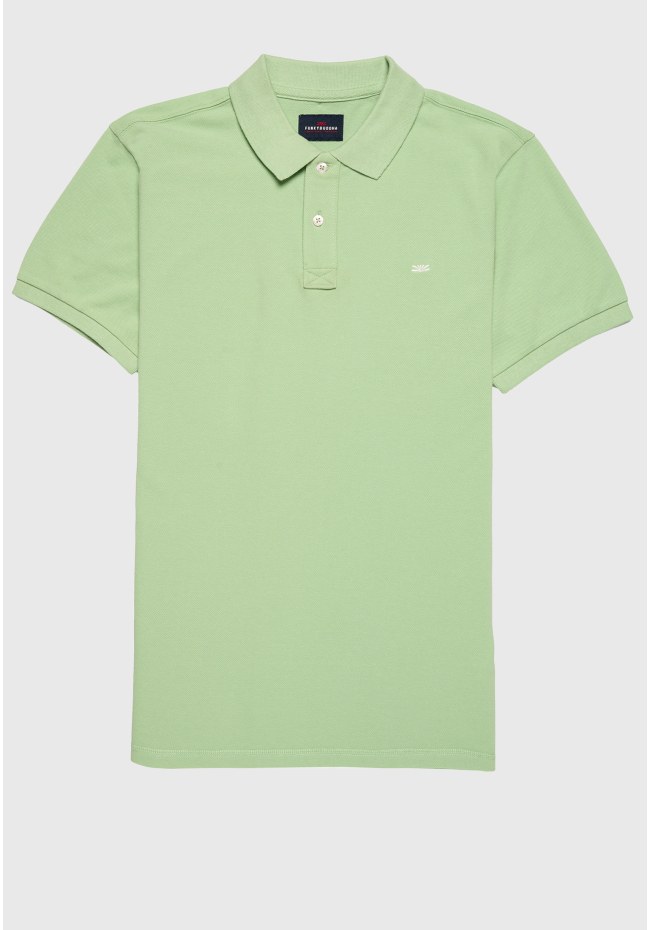 Essential pique cotton polo shirt