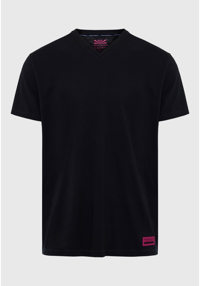 V-neck regular fit t-shirt