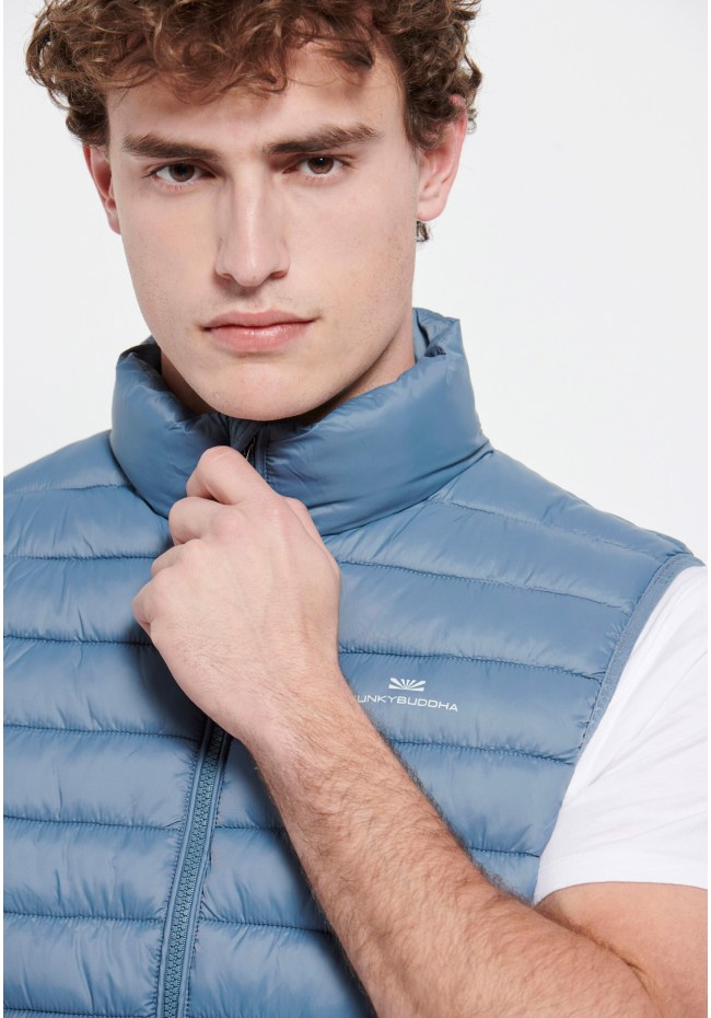 Light padded vest jacket