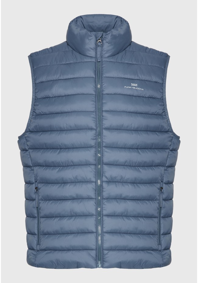 Light padded vest jacket