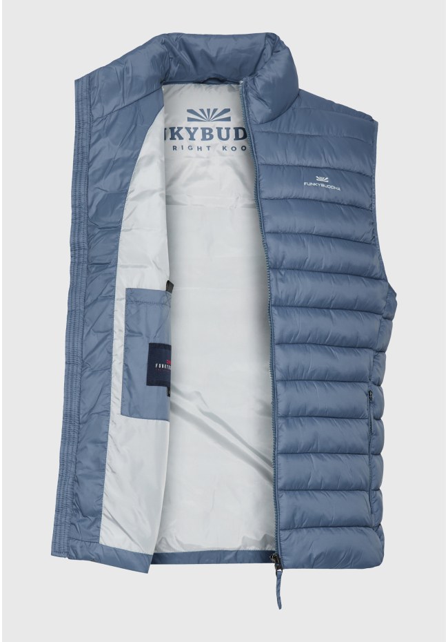Light padded vest jacket