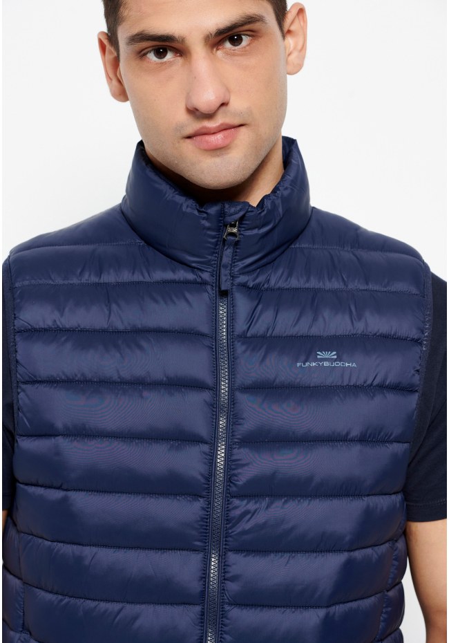 Light padded vest jacket