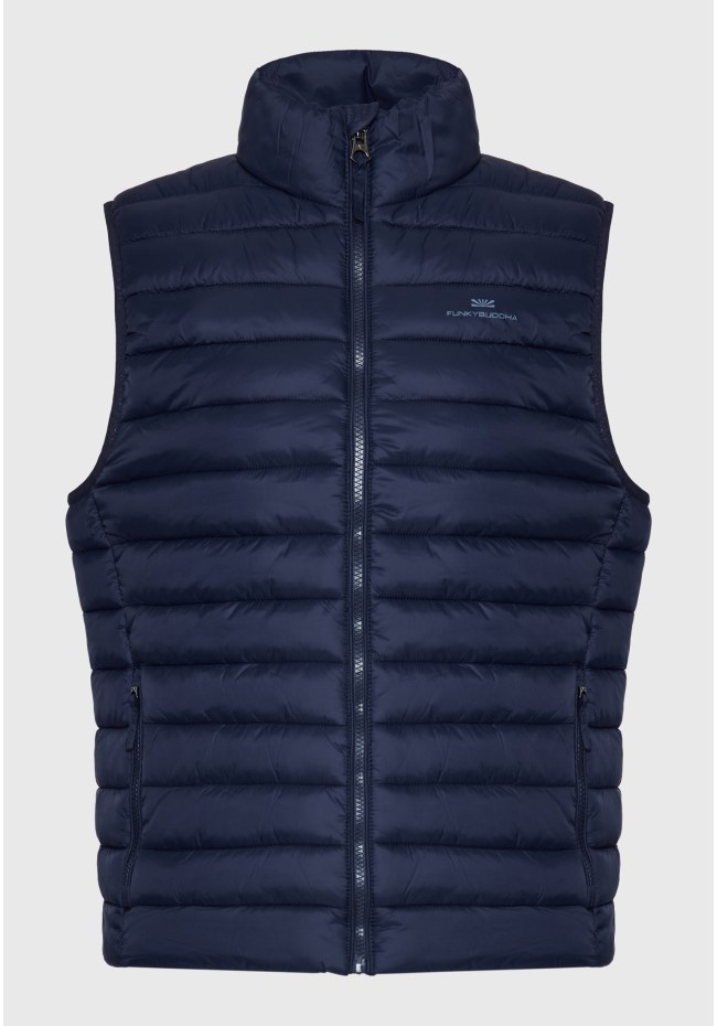 Light padded vest jacket