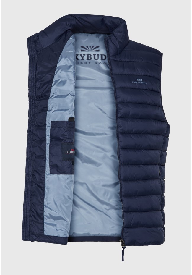 Light padded vest jacket
