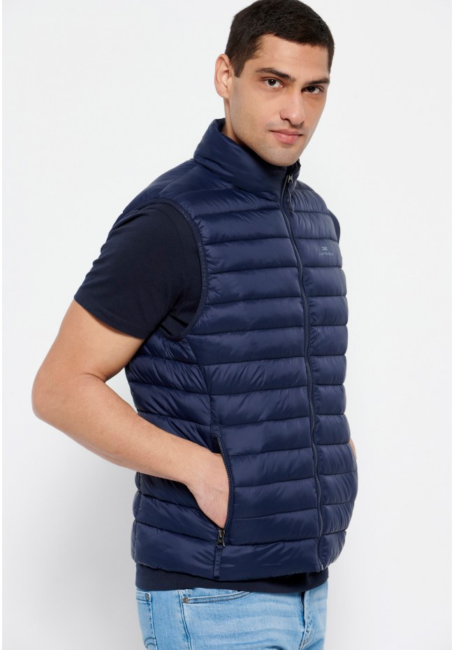 Light padded vest jacket