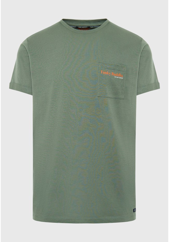 T-shirt with chest pocket
