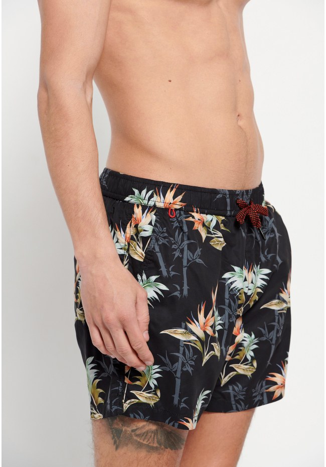 All over printed men's swim shorts