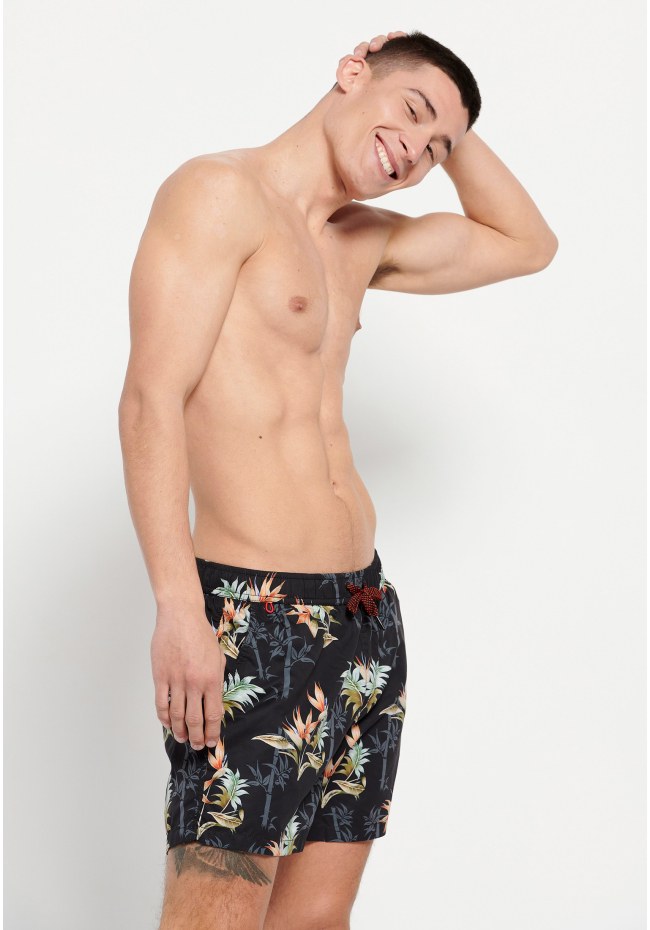 All over printed men's swim shorts